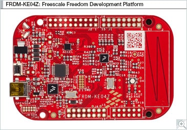 디바이스마트,반도체/전자부품 > 칩원스탑,,FRDM-KE04Z,Freedom Development Board for Kinetis KE04 (8KB Flash) MCUs / PB free / C1S233100336582