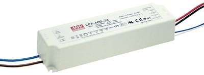 디바이스마트,반도체/전자부품 > 칩원스탑,,LPF-40D-36,AC/DC LED Power Supply 40.32W Single 6-Pin / RoHS / C1S521900025143