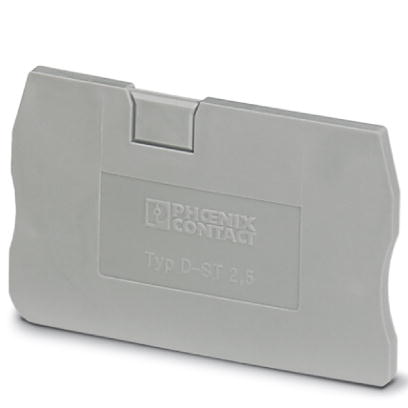 디바이스마트,반도체/전자부품 > 칩원스탑,,D-ST 2,5,Connector Accessories End Cover Straight Gray / RoHS / C1S602700086931