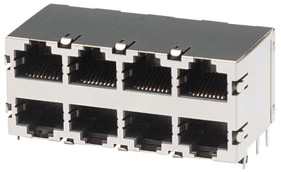 디바이스마트,반도체/전자부품 > 칩원스탑,,5569262-1,Conn RJ-45 F 64 POS 2.54mm Solder RA Thru-Hole 64 Terminal 8 Port Cat 5 / RoHS / C1S757101084344